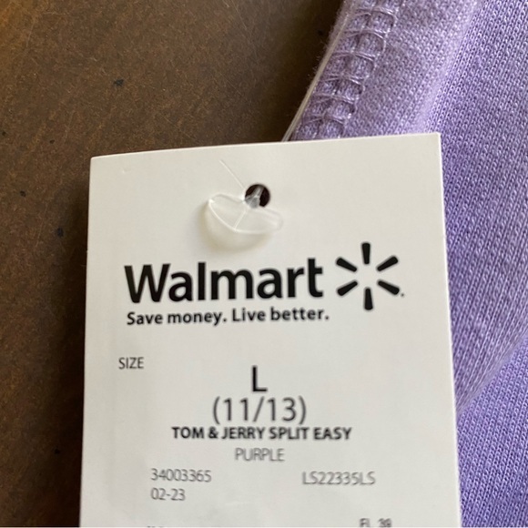 Tom And Jerry Shorts Women’s Juniors Large Purple Pull On Stretch New With Tags - Picture 5 of 9